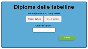 Tabelline diploma